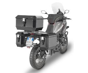 Moto Morini X-CAPE 649 22 Pannier Set + Top Box Set GIVI PLO9350MK + 3 x ALASKA