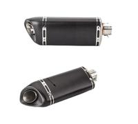 Moto Muffler 36-51Mm Universal Motorcycle 395Mm Real Carbon Fiber Exhaust Muffler Pipe Esape Slip On With Removable DB Killer Muffler Exhaust Pipe