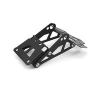 Moto Parts For H2C For MSX For Grom 2020 2021 2022 Motorcycle License Plate Holder Black Number Plates Mounting Bracket Number Plate Bracket