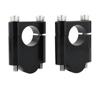 Moto Risers For MT-25 For MT-03 For XJ 6 For TDM 850 For TDM 900 For WR400F 22mm 7/8" Handle Bar Riser Mount Handlebar Risers Clamps Bar Risers Clamps(Black,40mm)