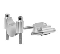 Moto Risers For TRX450 For TRX400 For TRX350 For TRX 400 For TRX 350 28mm 1 1/8" 22mm 7/8" Handlebar Riser Bar Mount Handle Clamp Bar Risers Clamps(Sliver,28MM)