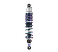 Moto Shock Spring Motorcycle Electric Vehicle Rear Shock Absorber Shock Absorber Modified Round Head Adjustable Damping Olins Same Style 325mm