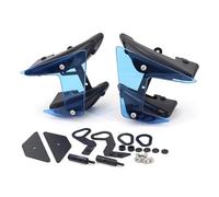 moto Side Spoilers Compatible With For MT-09 For MT09-SP 2017 2018 2019 2020 1 Pair Motorbike Side Spoiler Aerodynamic For Wing Fixed Winglet Universal(Blue)