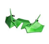 moto Side Spoilers For Z650 2021 2022 2023 2024 Motorcycle Side Spoiler Winglets Aerodynamic For Wing Air Wind Deflector Universal Upgrade Modified Accessories(Green)
