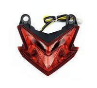 Moto Stop Tail Light For KAWASAKI For Z125 2016-2022 Motorcycle Taillight Brake Stop Indicator Led Rear Light Turn Signal Lights(Red)