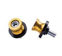 Moto Swing Arm Stand Screw For Suzuki GSR 750 600 400 GSX-R GSXR 125 150 250 600 750 1000 Swingarm Spools Sliders Stand Screws Falling Protector Frame Sliders(Gold)