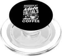 Moto Trials And Coffee Off-Road Motorcycle PopSockets PopGrip for MagSafe
