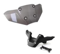 Moto Windshield For MT For 09 For MT-09 SP 2024 Motorcycle Accessories Windshield Front Support Wind Deflector Fairing Lower Moto WindScreen Windshield(1set Light gray)