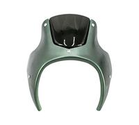 Moto Windshield Wind Customized For VOGE For 300AC For GPX For MAD300 Motorcycle Round ABS Plastic Windscreen Headlight Fairing Windshield Cover(Green)