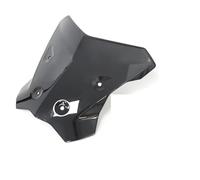 Moto Windshield Wind For 125 For 390 For 125 For 390 For 2017-2023 2022 Motorcycle Accessories Windshield Sport Windscreen Screen Wind Deflector(Black)