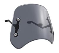 Moto Windshield Wind For Benelli For Leoncino 500 250 Trail Cafe Racer Motorcycle Windshield Compact Sport Headlight Fairing Wind Deflector Windscreen(Smoke)