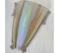 Moto Windshield Wind For Ducati For Panigale For V4R For V4S Grey Motorcycle Double Bubble Windshield WindScreen Screen For 2018 2019 2020 2021 2022 2023(Clear Iridium)