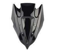 Moto Windshield Wind For Kawasaki For Ninja For Z250 For Z300 2013 2014 2015 2016 2017 White Motorcycle Windshield WindScreen Fairing(Black)
