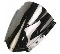 Moto Windshield Wind For Kawasaki For Ninja For ZX10R 2021 2022 2023 Motorcycle Screen Windshield WindScreen Double Bubble Fairing(Silver)