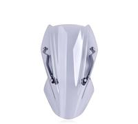 Moto Windshield Wind For Kawasaki For Z650 2017-2023 For Z650 Double Bubble Windscreen Windshield Shield Screen Visor Parabrisa With Bracket Motorcycle(2017-2019Light smoke)