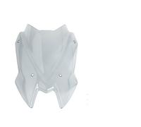 Moto Windshield Wind For Kawasaki For Z650 2017-2023 For Z650 Double Bubble Windscreen Windshield Shield Screen Visor Parabrisa With Bracket Motorcycle(2020-2023Light smoke)