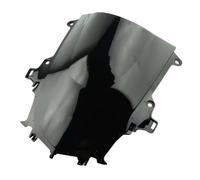Moto Windshield Wind For YZF1000 For YZFR1 2015 2016 2017-2019 Double Bubble Windscreen Screen Wind Deflectors Screen Windshield(Black)