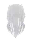 Moto Windshield Wind For Z250 For Z400 Windshield Windscreen For Kawasaki For Z 400 2019-2024 Motorcycle Wind Deflector Shield Screen With Bracket Accessories(Light Smoke)