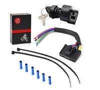 MOTO1988 6Pin Ignition Key Switch & Repair Harness Pigtail Kit Compatible with Polaris Sportsman 300, 400, 500, 600, 700, 800, 850, 1000