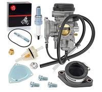 MOTO1988 Carburetor Carb & Intake Manifold Boot For YAMAHA 2007-2014 GRIZZLY 350 2004-2006 Bruin 350 2006-2009 Wolverine 350 Carb