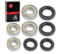 MOTO1988 Front Wheel Bearing & Seal For YAMAHA Banshee Warrior 350 1988-2006 Bear Tracker Big Bear Bruin 250 2001-2009 YFZ450 W V R RSE