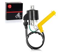 MOTO1988 Ignition Coil and Spark Plug Wire Cap For HONDA Rincon 650 TRX650 FA/FGA 4x4 2003 2004 2005 30500-HN8-003 30700-HN8-003