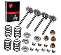 MOTO1988 Intake & Exhaust Valve Set - Stainless Steel - Compatible with Ezgo 295-350cc Fuji-Robin Engines 1996 & Up - 72508-G01