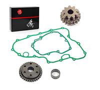 MOTO1988 One Way Starter Clutch & Driven Gear Reduction Gear Gasket Kit for Honda TRX 450ER TRX450ER 2006-2014 28120-HP1-602 28115-MEY-670 28125-MEY-671 28127-MS2-612 28110-MEY-670