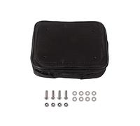 MOTO4U Universal Motor Seat Bag - Rear Fender Pack for Dirt Bike & Motorcycle (Black)