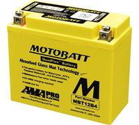 MotoBatt Battery MBT12B4 Fully Sealed CT12B-4, CT12B-BS(6)
