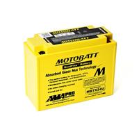 Motobatt Battery MBTX24U 12v 25AH CCA:300A YTX18LBS L:205mm x H:162mm x W:87mm