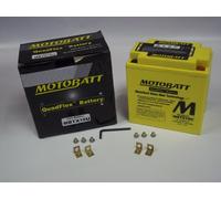 MotoBatt MBTX16U MotoBatt MBTX16U Battery 12V 19A 250CCA Factory Activated Quadflex AGM Battery