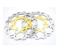 Motobike Brake Rotors Motorcycle Front Brake Disc Rotor Kits For Suzuki GSXR650 GSX-R600 GSXR 650 2006-2007 310mm Replacing Brakes Discs Pads Parts Brakes Kits(Gold)