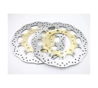 Motobike Brake Rotors Motorcycle Front Brake Discs For FZ1-S For FAZER FZ1S 2006-2015 320mm Installing Brakes Rotors Kits Brakes Kits(Gold)