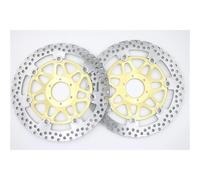 Motobike Brake Rotors Motorcycle Front Brake Rotors For VFR 400 R VFR400R VFR 400R 1989-1993 296mm Disc Brakes Kits Replacement Parts Brakes Kits