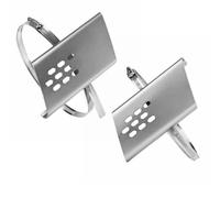 Motobike Exhaust Heat Shield Universal Motorcycle Exhaust Pipe Heat Shield Cover Insulation Anti-Scald Protector 1/2 Pcs Motorbike Anti-scalding