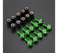 Motobike Fairing Bolt Motorcycle Windshield Bolts Kit For SUZUKI SV650 S SV650S 2013-2024 Fixing Mounting Screws Nuts Fairing Fastener Fixing Mounting Kits(Green)