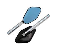 Motobike Handlebar Mirror For CB1000R For CB1300 For CB600F For Hornet For CBF600 For CB400 For CBR125R For CBF125 8mm/10mm Motorcycle Rearview Mirror Accessories(Silver)