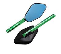 Motobike Handlebar Mirror For CB1000R For CB1300 For CB600F For Hornet For CBF600 For CB400 For CBR125R For CBF125 8mm/10mm Motorcycle Rearview Mirror Accessories(Green)