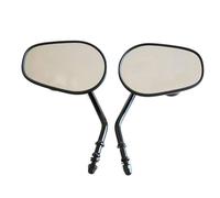 Motobike Handlebar Mirror For Softail Slim FLS 2012-2017 For Breakout FXSB 2013-2017 For SuperLow 1200T For XL1200T 2014-2017 Universal Motorcycle Bar End Mirrors(Black)
