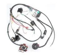 Motobike Rectifier For ATV For Quad Pit Bike Buggy For Go Kart 50 70 90 110 125cc Stator Coil Full Complete Electrics Wiring Harness CDI STATOR 6