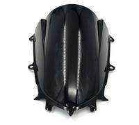 Motobike screen wind deflector Double Bubble Windshield Spoiler For YZFR7 2022 2023 2024 For R6 2017-2024 Wind Deflectore Windscreen Smoke Black Accessories(Black)