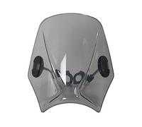 Motobike screen wind deflector Windshield Windscreen For Keeway For Superlight For 125 For 150 For 200 Universal Abs Wind Deflector Windshield Covers Screen Wind Deflector(Light Smoke)