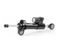 Motobike steering damper Compatible With S1000RR For S1000R For HP4 For R1200GS For F650GS For F800GS For F800R For F700GS For K1200S Motor Steering Stabilizer Damper(Black)