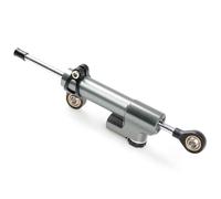 Motobike steering damper Compatible With S1000RR For S1000R For HP4 For R1200GS For F650GS For F800GS For F800R For F700GS For K1200S Motor Steering Stabilizer Damper(Grey)