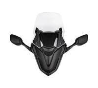 Motobike Windscreen Spoiler For NMAX155 2020-2024 Nmax Nmax155 125 Modified Windshield Windscreen Rearview Mirror Integrated Motorcycle Accessories