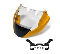 Motobike Windscreen Spoiler Windscreen For For Monster 797 821 1200S 2014 2015 2016 Windshield Smoke Deflector With Bracket Mounting Screws