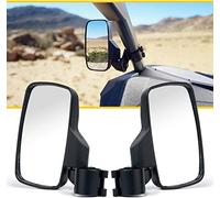 Motobiker UTV Side Mirrors for 1.75" Roll Cage Compatible with Polaris RZR 570 800 900 1000 XP/Polaris Ranger 400 500 700 800/ Pioneer Rhino Arctic