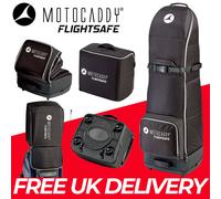Motocaddy 2024 FlightSafe Golf Travel Bag & Protector + Internal Head Protection