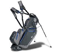 MOTOCADDY 2024 HYDROFLEX GOLF STAND CART BAG - CHARCOAL / BLUE